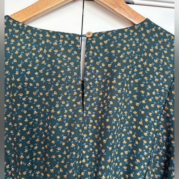 NWTs Boutique Brand Dolman Sleeve Floral Boho Peasant Dress - Picture 6 of 10